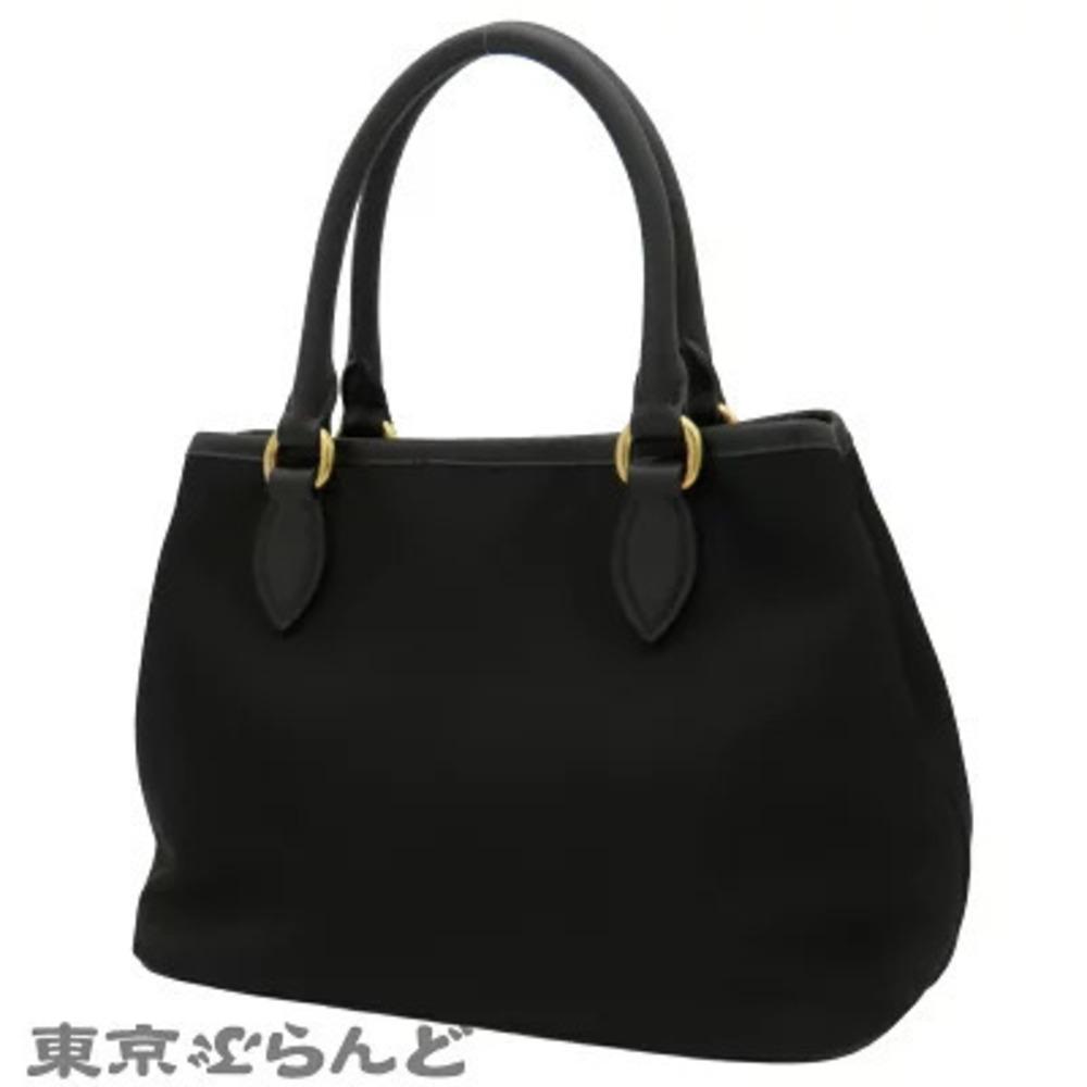 Prada Bag Tessuto Shoulder Saffiano Handbag Black